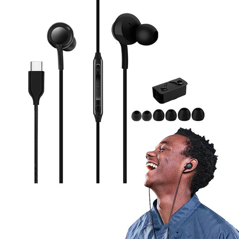 Earbuds Headphones In Wired With Remote And Mic Wired Earphones