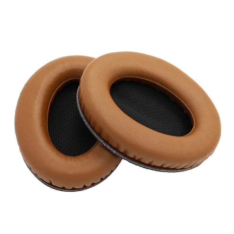 Earpads For Bose Quietcomfort Qc2 Sponge Cover Qc15 Ae2 Ae2i Qc25 Headphones Universal Soft 2Pcs Brown Headphone Accessories