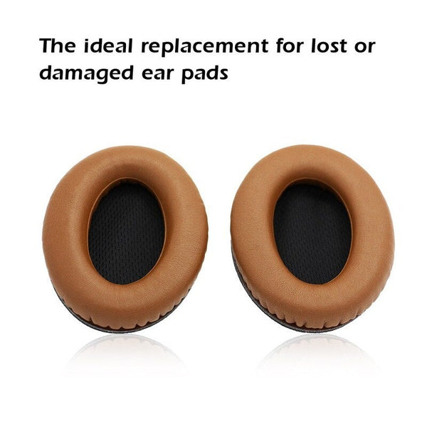 Earpads For Bose Quietcomfort Qc2 Sponge Cover Qc15 Ae2 Ae2i Qc25 Headphones Universal Soft 2Pcs Brown Headphone Accessories