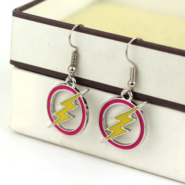 Veile Studios Flash Logo Barry Allen And Star Wars Rebels Earrings