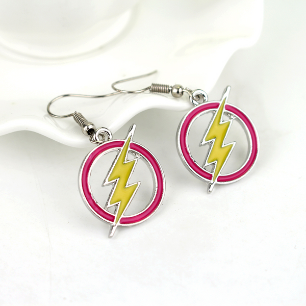 Veile Studios Flash Logo Barry Allen And Star Wars Rebels Earrings
