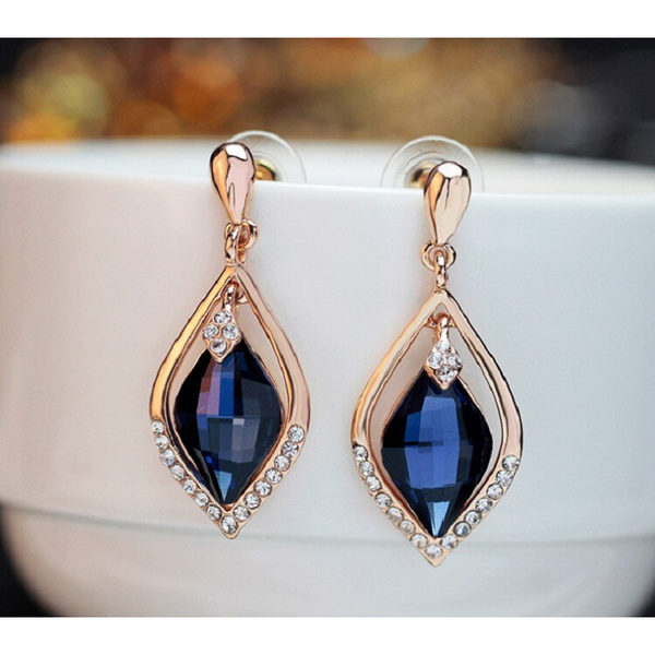 Veile Studios Flower Teardrop Wedding Dangle For Women Earrings