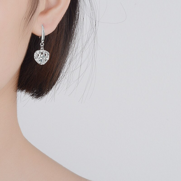 Veile Studios Hollow Ball Earrings