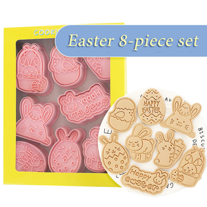 Easter Cookie Mold Cartoon Bunny Egg Press