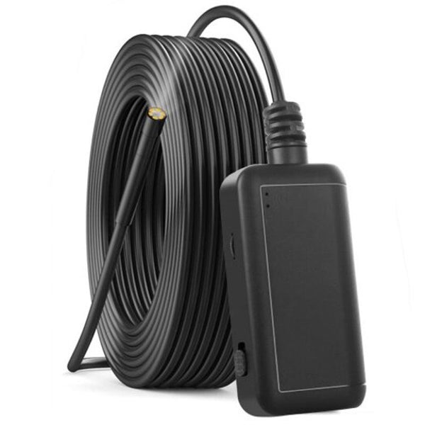 Eazmaker F220 Wireless Wifi Endoscope 5.0Mp Hd Borescope Inspection Snake Camera With 5.5Mm Diameter Measurement Range Black Other Electronics