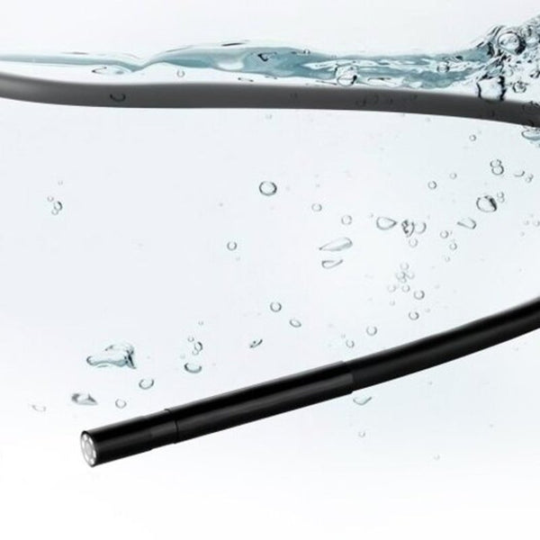 Eazmaker F220 Wireless Wifi Endoscope 5.0Mp Hd Borescope Inspection Snake Camera With 5.5Mm Diameter Measurement Range Black Other Electronics