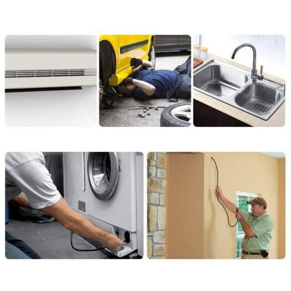 Eazmaker F220 Wireless Wifi Endoscope 5.0Mp Hd Borescope Inspection Snake Camera With 5.5Mm Diameter Measurement Range Black Other Electronics