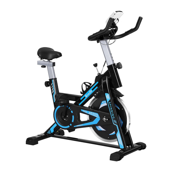 Everfit Spin Bike Magnetic Exercise 13Kg Flywheel Fitness 150Kg Capacity Exercise Bikes
