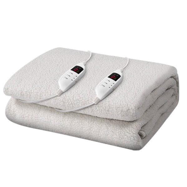 Giselle King Size Electric Blanket Fleece Electric Blankets