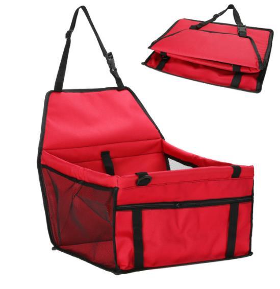 Red Pet Dog Cat Waterproof Carrier Bag Seat Pad 45X30x25cm Pet Transport