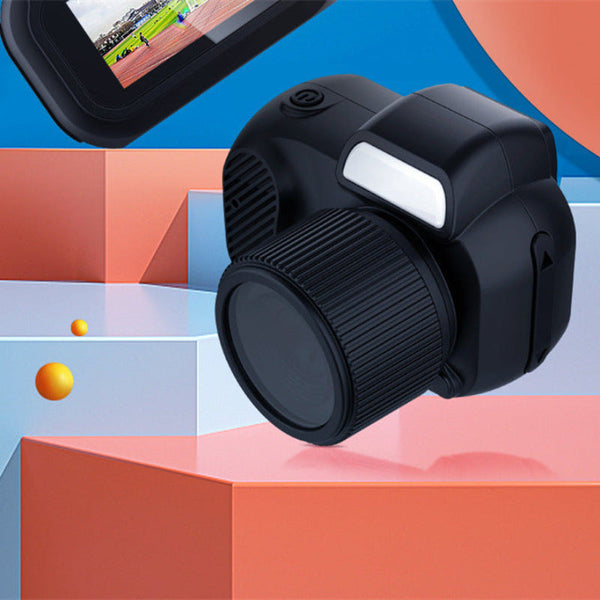 Retro Mini Camera With Screen Indoor Home Outdoor 1080P Hd Portable Digital Cameras
