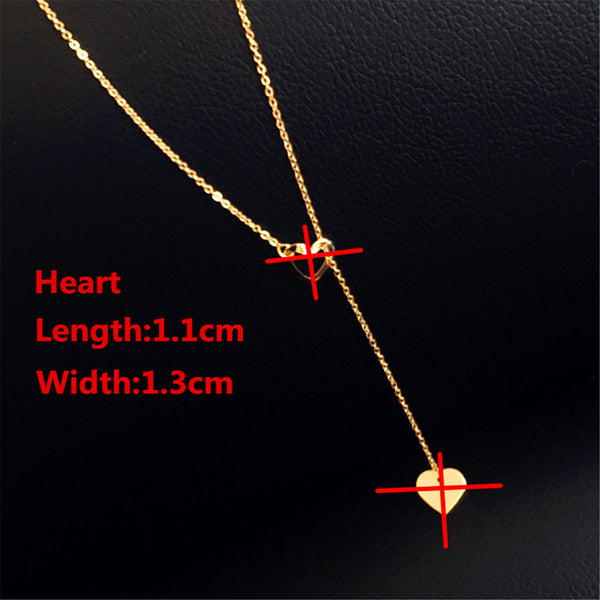 Veile Studios Simple Handmade Copper Love Temperament Pendant Fashion Necklace Necklaces & Pendants