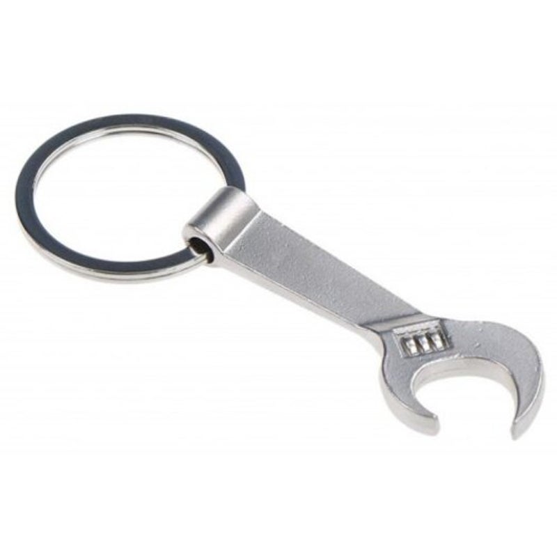 Eco Friendly Silver Metal Wrench Spanner Beer Bottle Opener Key Corkscrews & Bottle Openers