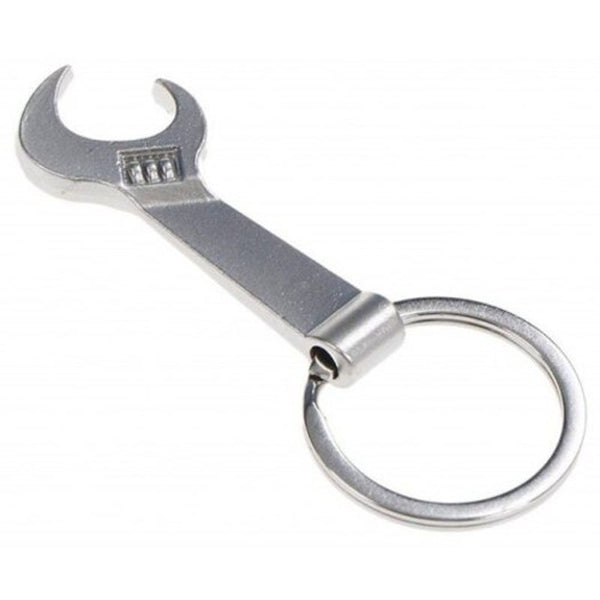 Eco Friendly Silver Metal Wrench Spanner Beer Bottle Opener Key Corkscrews & Bottle Openers