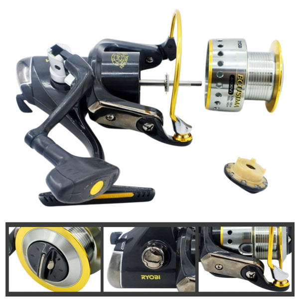 Ryobi Ecusima 3000 5:0:1 Fast Retrieve 4+1 Bb Spinning Reel Reels