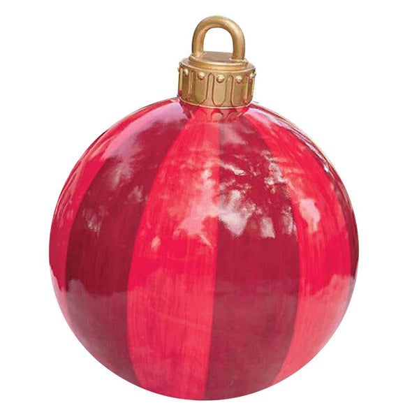Giant Christmas Ornament Ball Outdoor Pvc 60Cm Inflatable Bauble Seasonal Decorations