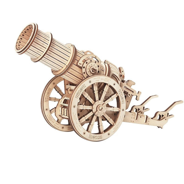 Okr Siege Heavy Ballista 3D Wooden Puzzle Assembly Toy For Kids Wooden Educational Toys