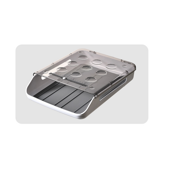 Creative Automatic Rolling Egg Box Kitchen Refrigerator Storage Drawer Tray Racks & Holders