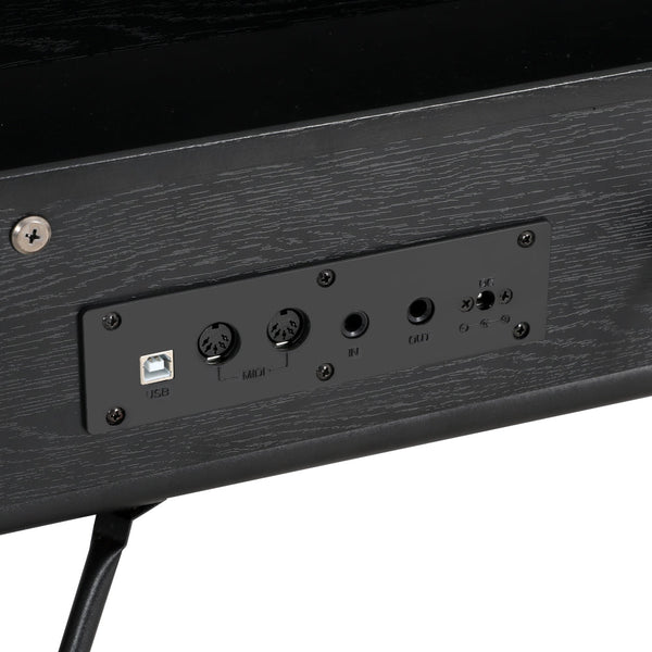 Alpha 88 Keys Electronic Piano Keyboard Digital Electric W/ Stand Full Weighted Electronic Keyboards