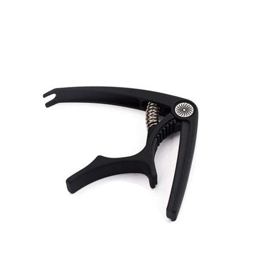 Brass Instrument Electric Acoustic Guitar Capo With Bridge Pin Remover Black Guitar Accessories