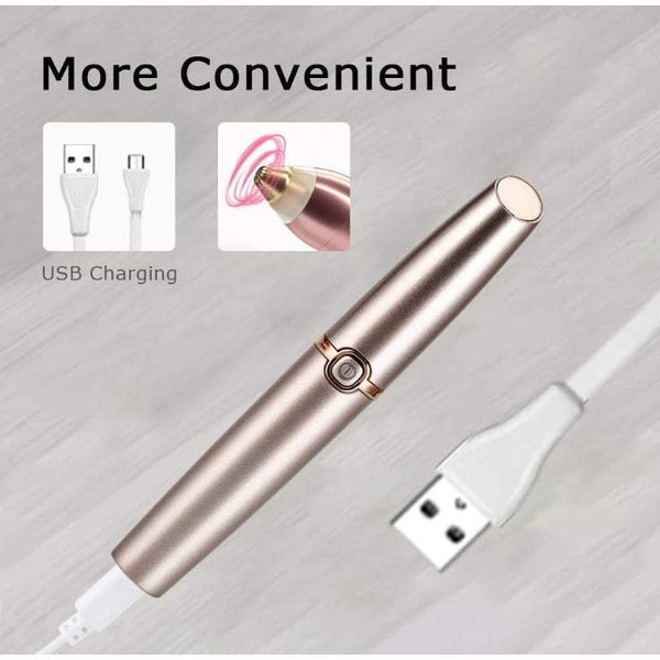 Nose Ear Hair Trimmers Electric Eyebrow Trimming Instrument Rechargeable Remover Painless Precision Razor Tool For Face Lips Facial Removal