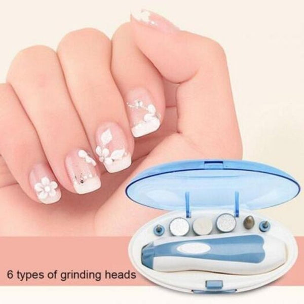 Electric File Manicure Machine Set Grinding Assembling Includes Callus Remover Nail Buffer Polisher Electric Files & Tools