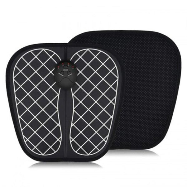 Electric Foot Massager Pad Feet Muscle Stimulator Mat Improve Blood Circulation Alleviate Pain Care Black Massagers