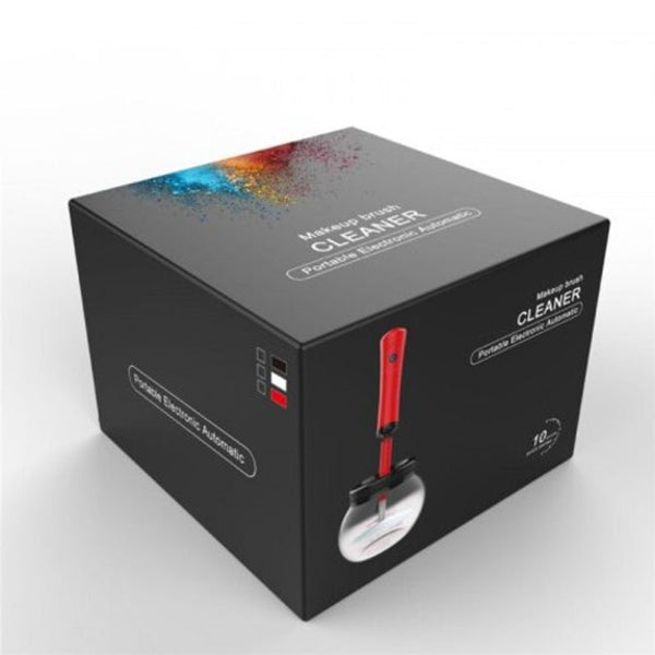 Electric Makeup Brush Cleaner Dryer Set Black Brush Cleaners