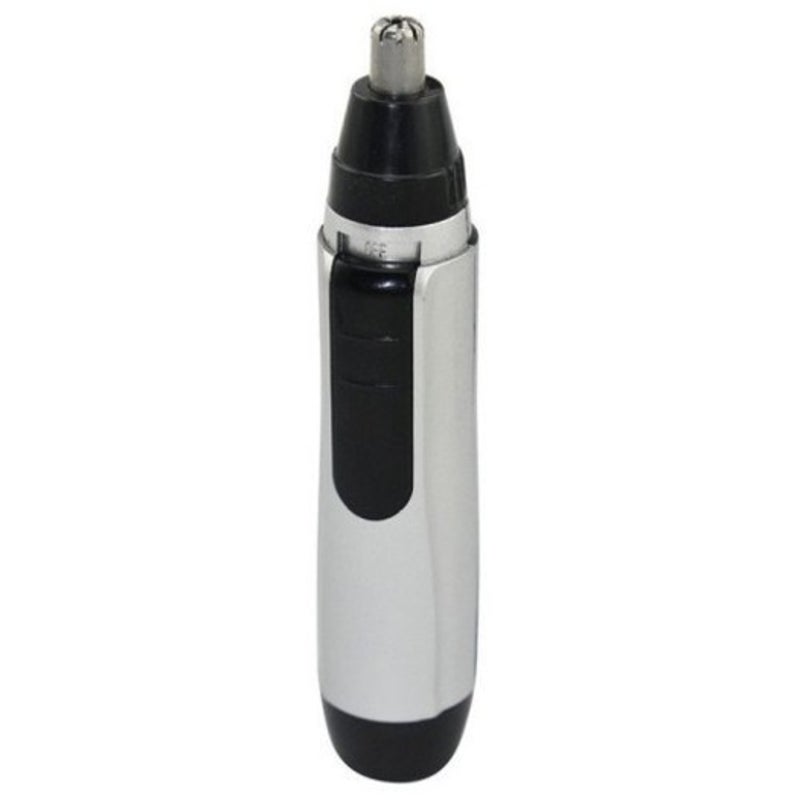Electric Men Nose Hair Trimmer Silver Clippers & Trimmers