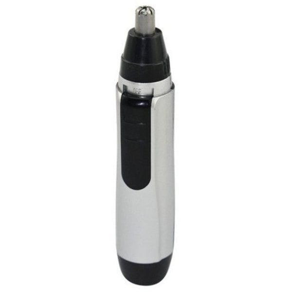 Electric Men Nose Hair Trimmer Silver Clippers & Trimmers