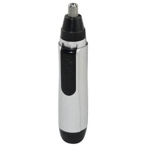 Electric Men Nose Hair Trimmer Silver Clippers & Trimmers