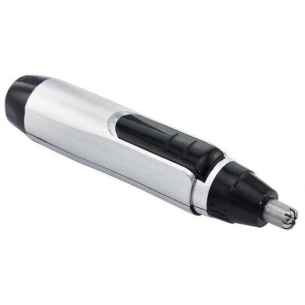 Electric Men Nose Hair Trimmer Silver Clippers & Trimmers