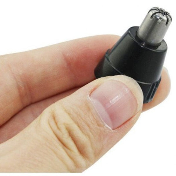 Electric Men Nose Hair Trimmer Silver Clippers & Trimmers