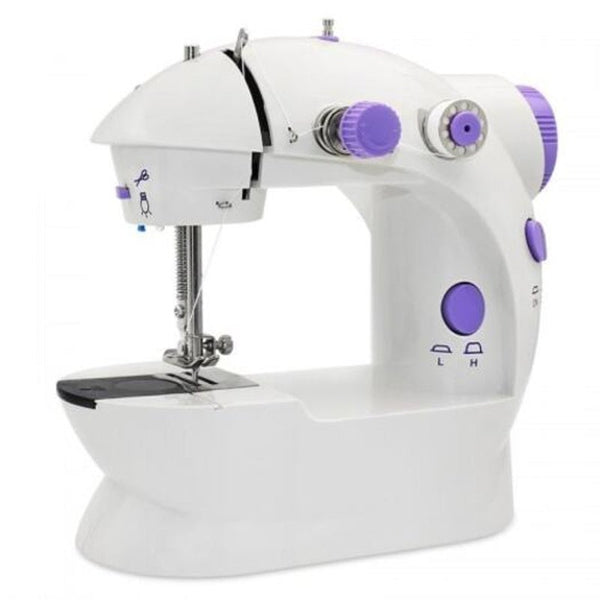 Electric Multifunction Mini Sewing Machine White