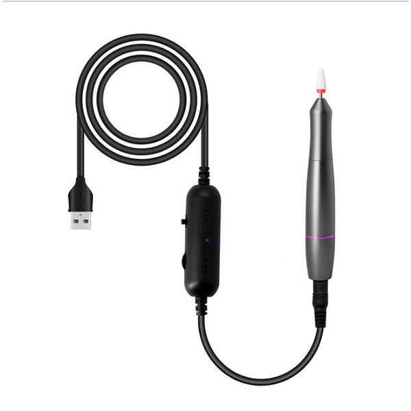 Electric Nail Drill Pen Usb Manicure Sander Polisher Acrylic Tools Electric Files & Tools