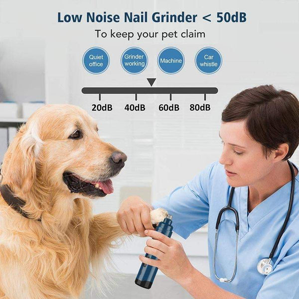 Pet Shearing Clipping Electric Rechargeable Nail Trimmer Grinder Accessories Dog Grooming