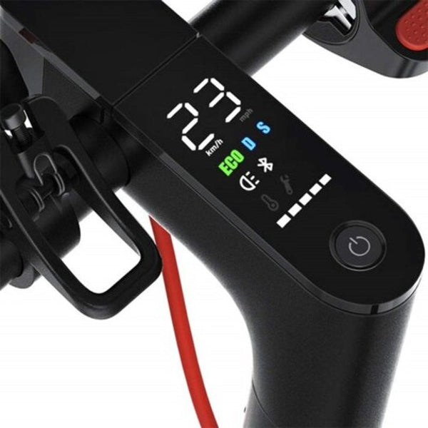 Electric Scooter Dashboard With Screen Cover For Xiaomi Mijia M365 And Pro Black