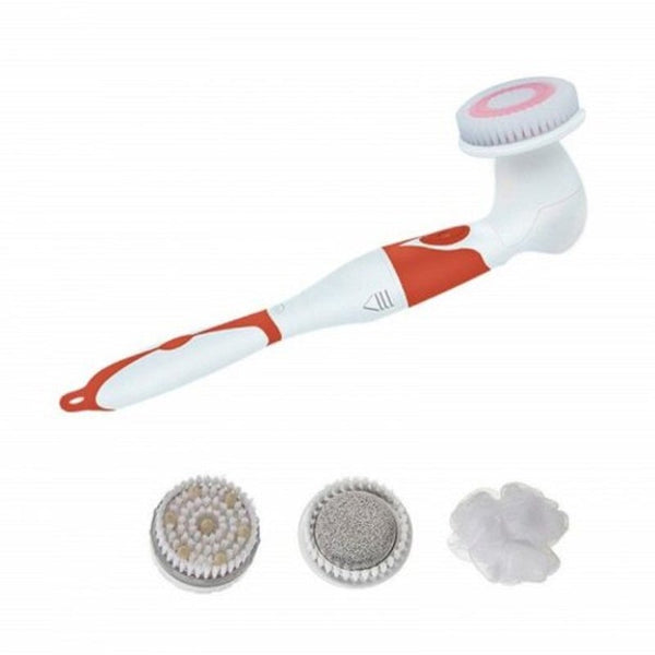 Electric Waterproof Spa Massage Brush Spin Shower Facial Body Cleansing Kit