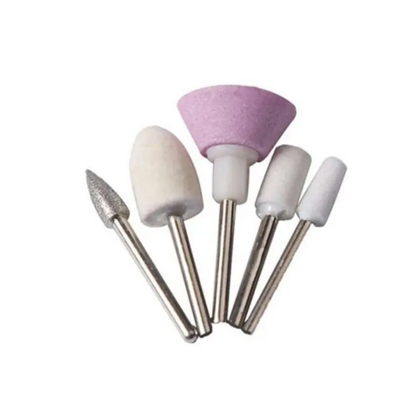 Electric 5 In 1 Nail Decorator Polishing Shaping Manicure Set White Electric Files & Tools