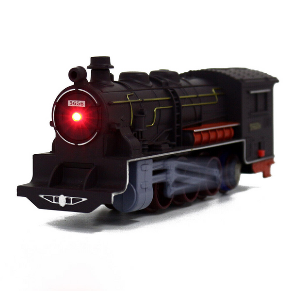 Electric Large Classic Train Set Rail Vehicle Kids Toy Track Battery Operated Toy Trains