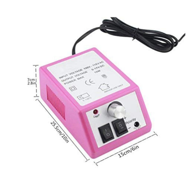 Electric Nail Drill Professional Manicure Machine Buffer For Acrylic Nails Portable Polisher File