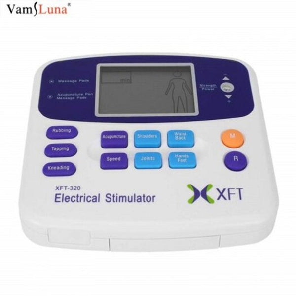 Electrical Stimulator Massager Dual Tens Machine Digital Muscle Body Relaxation Massagers