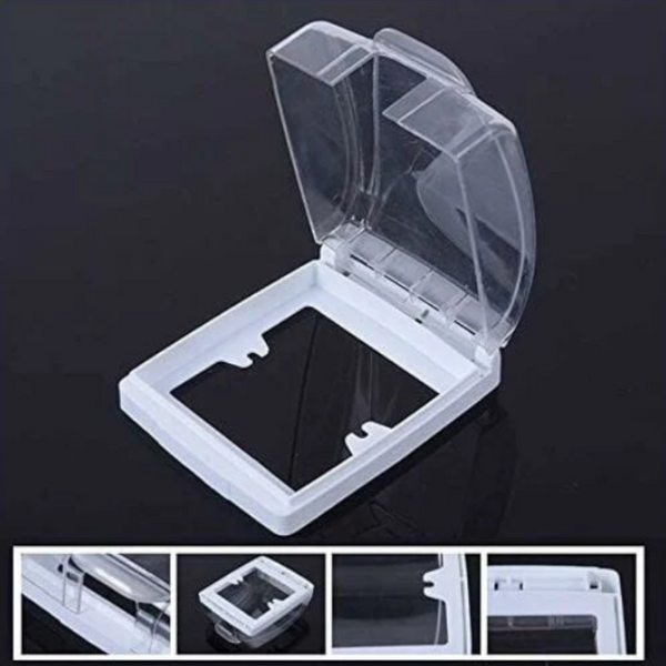 Electrical Outlet Protective Cover Waterproof Plastic Switch For Wall Light Doorbell Flip Cap Home And Electrical Boxes & Enclosures
