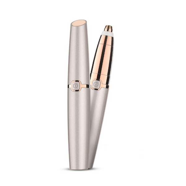 Electric Eyebrow Trimmer Brows Hair Remover Led Light Clippers & Trimmers