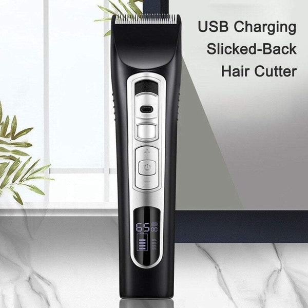 Electric Shavers Hair Trimmer Clipper Self Cut Personal Haircutting Kit Lcd Display Usb Charging Cutter For Adult Children Use Salon Barber Low Nois P