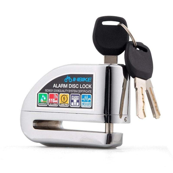 Bike Locks Electronic Anti Theft Waterproof Bicycle Mtb Motorbikes Brake Disc Locks & Security