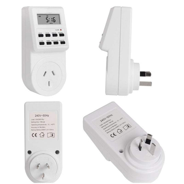 Kitchenware Electronic Time Switch Timer Digital Small Screen Socket Power Meter