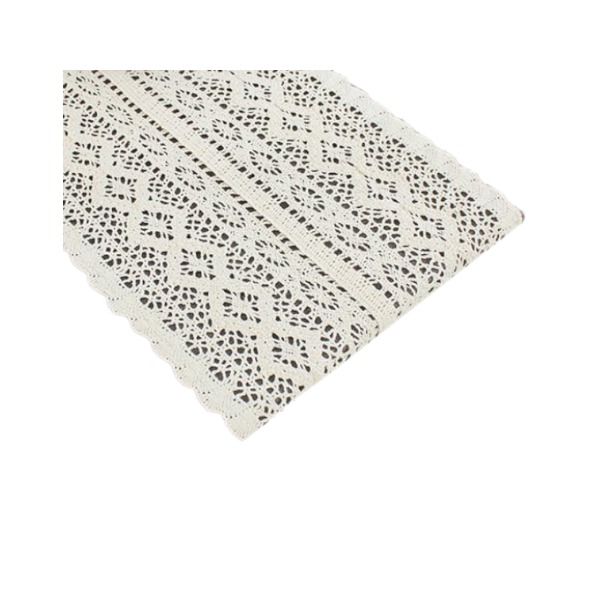 Elegant Lace Macrame Table Runner Table Runners