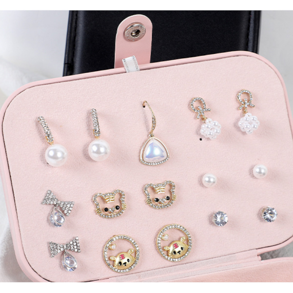 Veile Studios Elegant Double Section Jewellery Box Storage Jewellery Boxes