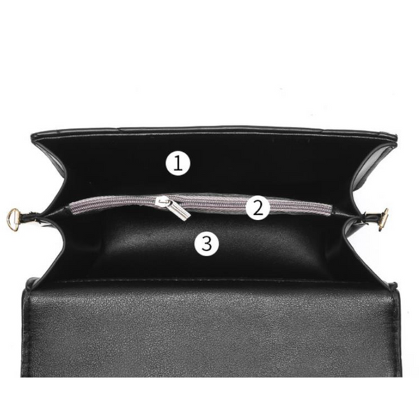 Elegant Heart Love Lock Handbag Crossbody Bag Women Women's Bags & Handbags